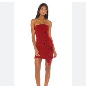 Cinq a Sept Scarlet Nat Tassel Dress